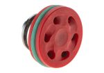 Ported Polycarbonate Piston Head Red - obrazek 2