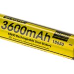 Nitecore NL1836R 18650 USB-C Battery 3.6V 3600mAh