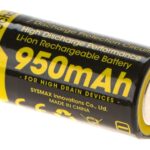 Nitecore NL169R 16340 Battery 3.6V 950mAh