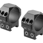 Vector Optics 34mm Low Profile Picatinny Rings Black