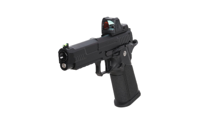 asgbox.pl - Pistolet ASG Arcturus Vanguard 5" Hi-Capa GBB Optics Ready z kolimatorem ARS-1 Czarny