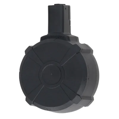 asgbox.pl - Specna Arms magazynek bębnowy 850 kulek elektryczny do SA-J20 AEG - Czarny
