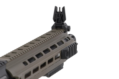 Specna Arms M4/AR15 SA-P30 PRIME BLDC Karabin szturmowy AEG 14" - Oliwkowy - obrazek 3