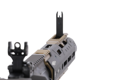 Karabinek ASG King Arms x Strike Industries Sentinel GRIDLOK® 8.5" Aster SE ETU Flat Dark Earth - obrazek 3