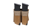 asgbox.pl - Podwójna ładownica Wosport na magazynki pistoletowe MG-126 Coyote Brown