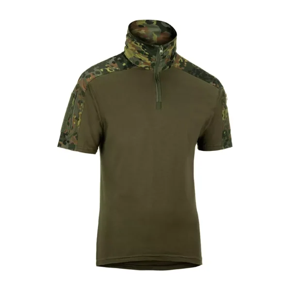 asgbox.pl - Bluza Combat Shirt z krótkim rękawem - Flecktarn