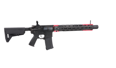 Karabinek ASG King Arms x Strike Industries Sentinel GRIDLOK® 15" Aster SE ETU Czarno-czerwony - obrazek 2