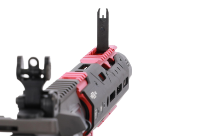 Karabinek ASG King Arms x Strike Industries Sentinel GRIDLOK® 8.5" Aster SE ETU Czarno-czerwony - obrazek 4