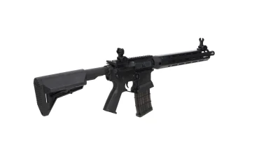 Karabinek ASG King Arms x Lancer Systems L15 LCH7 12" Faux Carbon Czarny - obrazek 4