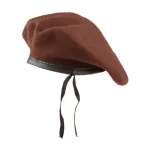 asgbox.pl - Beret wojskowy - kasztanowy