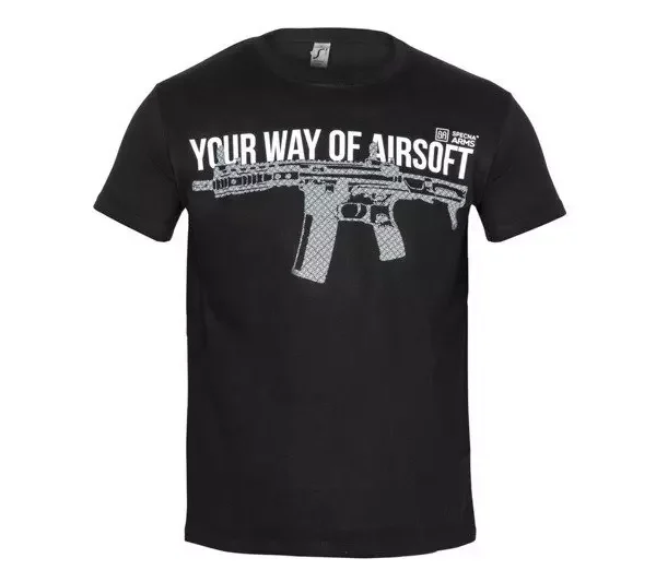 asgbox.pl - Koszulka Specna Arms - Your Way Of Airsoft 04 - czarna