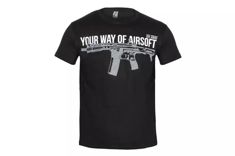 asgbox.pl - Koszulka Specna Arms - Your Way Of Airsoft 04 - czarna asgbox.pl - Koszulka Specna Arms - Your Way Of Airsoft 04 - czarna