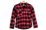 asgbox.pl - Koszula flanelowa Emerson Gear Blue Label Longicorn Czarno-czerwona