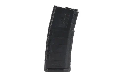 asgbox.pl - Magazynek mid-cap 140 kulek King Arms do replik typu M4/M16 Czarny