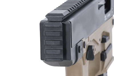 Pistolet maszynowy ASG Lambda Defence x B&T GHM9 Gen.2 Half-Tan - obrazek 4