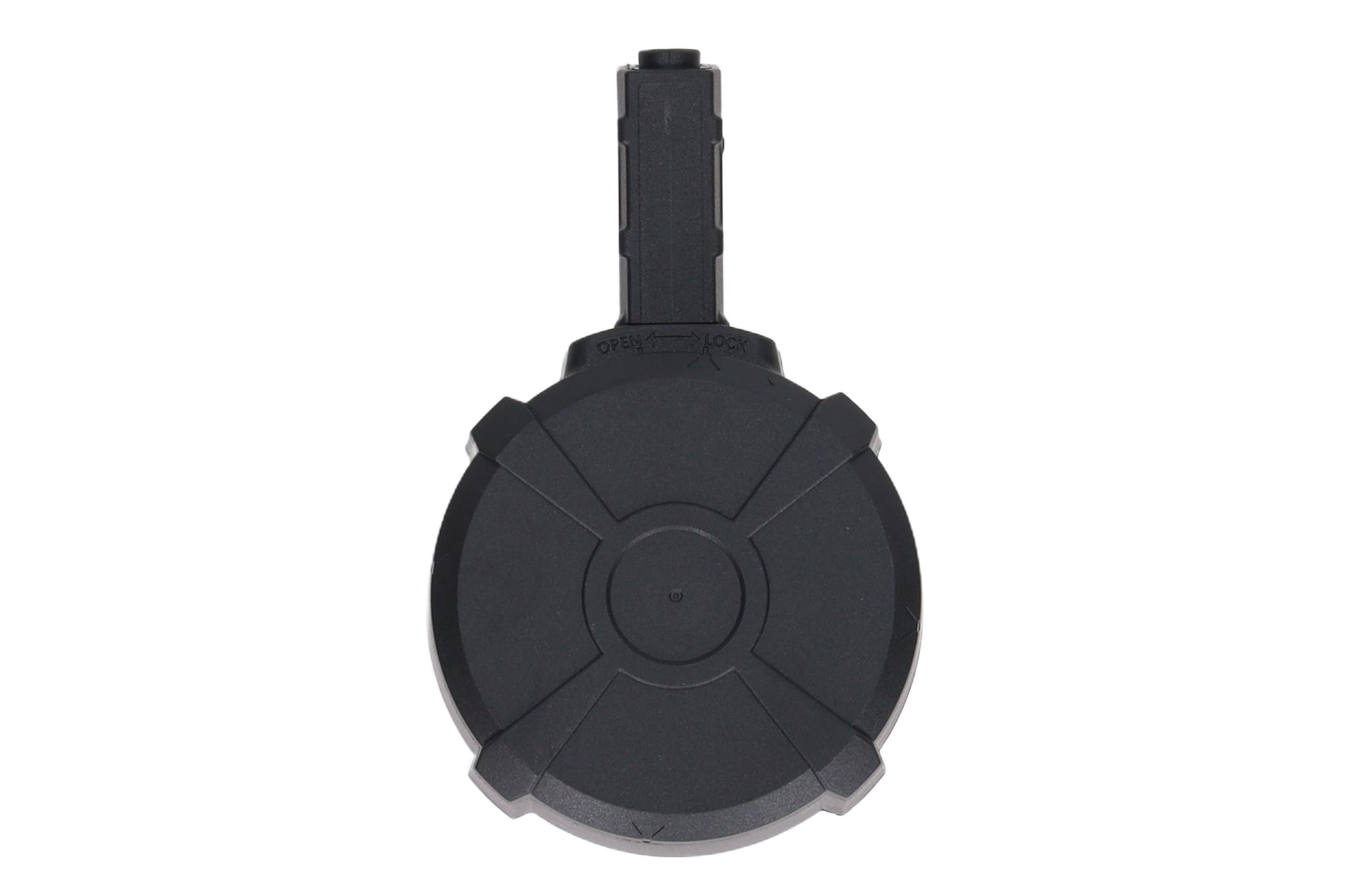 Specna Arms M4/AR15 magazynek bębnowy 1500 kulek elektryczny - Czarny OD-G-SPE-05-049022-00 asgbox.pl asgbox.pl - Specna Arms M4/AR15 magazynek bębnowy 1500 kulek elektryczny - Czarny