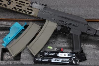 KPYK AK SA-PJ14 PRIME BLDC Karabin szturmowy AEG - Oliwkowy - obrazek 3