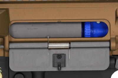Karabinek ASG Specna Arms RRA SA-E25 HAL ETU™ Chaos Bronze z pomarańczowym urządzeniem wylotowym - obrazek 5