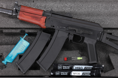 Specna Arms AK SA-PJ17 PRIME BLDC Karabin szturmowy AEG - Czarny - obrazek 2