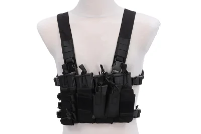 Kamizelka taktyczna typu Chest Rig Specna Arms Tactical Adaptive Czarna - obrazek 2