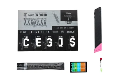 Karabinek ASG Specna Arms SA-FX02 FLEX™ Gen.2 HAL ETU Różowy - obrazek 5