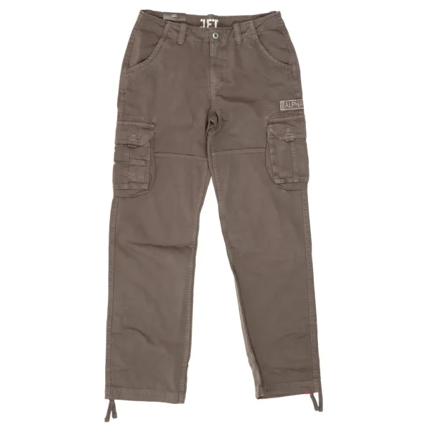 asgbox.pl - Spodnie Alpha Industries Jet Pants Gray-Black