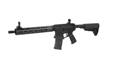 Karabinek ASG King Arms x Lancer Systems L15 LCH7 12" Faux Carbon Czarny - obrazek 5