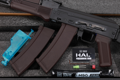Specna Arms AK SA-J11 EDGE Gen.2 Karabin szturmowy AEG - Śliwkowy - obrazek 9