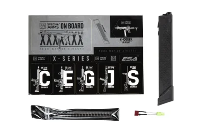Pistolet maszynowy ASG Specna Arms SA-FX02 FLEX™ HAL ETU™ Czarny - obrazek 7