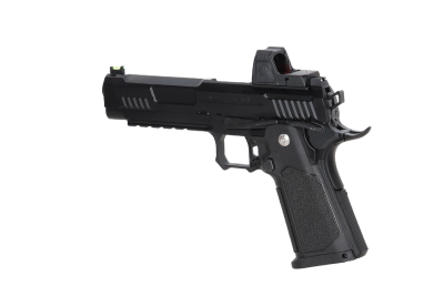 Arcturus Hi-Capa Vanguard 5" Pistolet GBB (Optics Ready/Kolimator ARS-1) - Czarny - obrazek 5