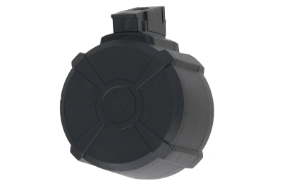 Specna Arms AK magazynek bębnowy 1500 kulek elektryczny - Czarny - obrazek 3