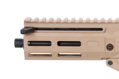 Pistolet maszynowy ASG Lambda Defence x Angstadt Arms MDP-9 Tan - obrazek 8