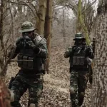 asgbox.pl - Spodnie Combat Uniform z nakolannikami - olive