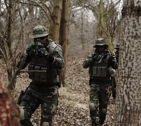 asgbox.pl - Spodnie Combat Uniform z nakolannikami - olive