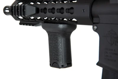 Replika karabinka SA-E08 EDGE™ Light Ops Stock HAL2 ™ Czarna - obrazek 10