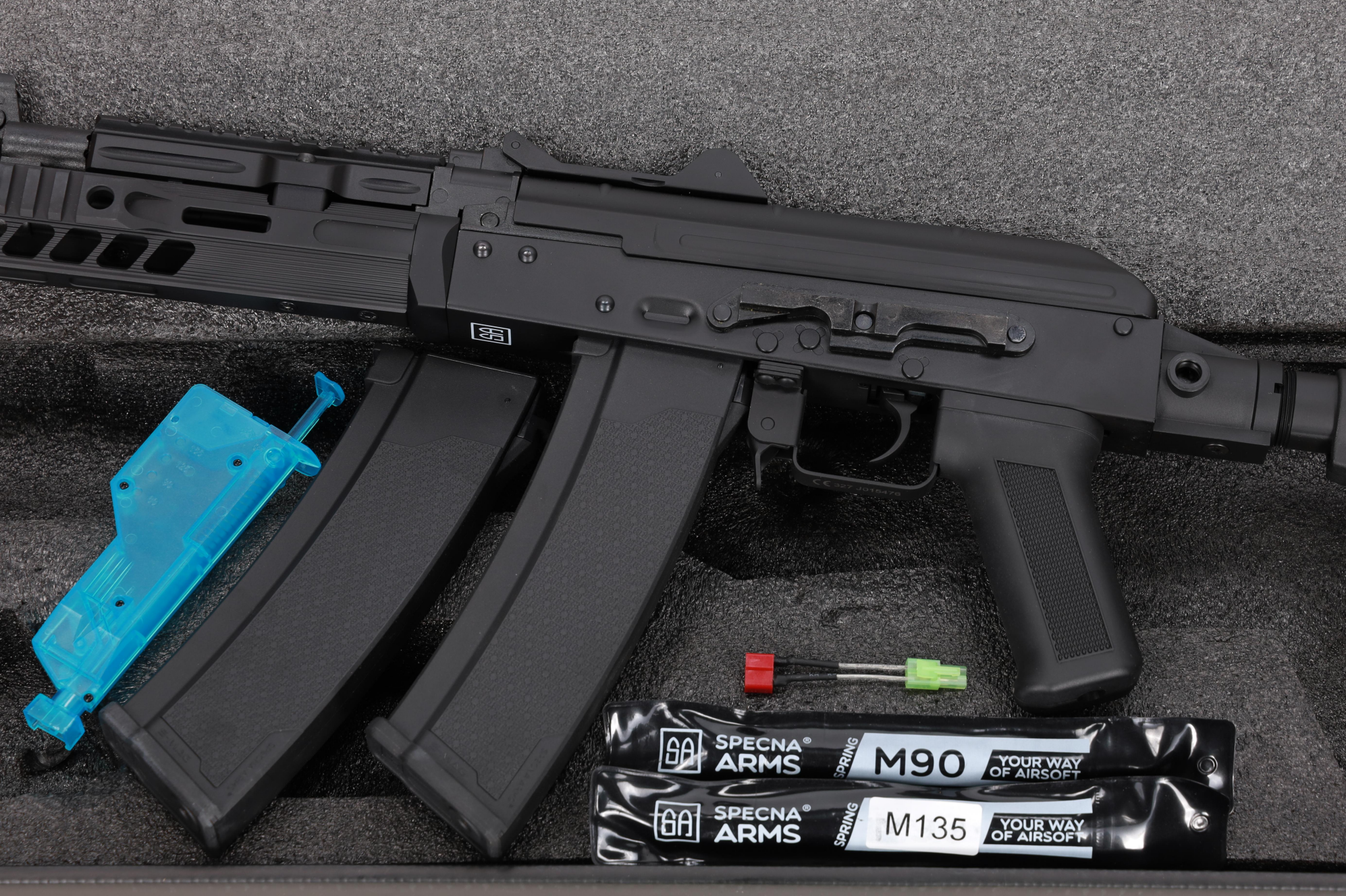 Specna Arms AK SA-PJ16 PRIME BLDC Karabin szturmowy AEG - Czarny OD-G-SPE-01-048362-00 asgbox.pl asgbox.pl - Specna Arms AK SA-PJ16 PRIME BLDC Karabin szturmowy AEG - Czarny