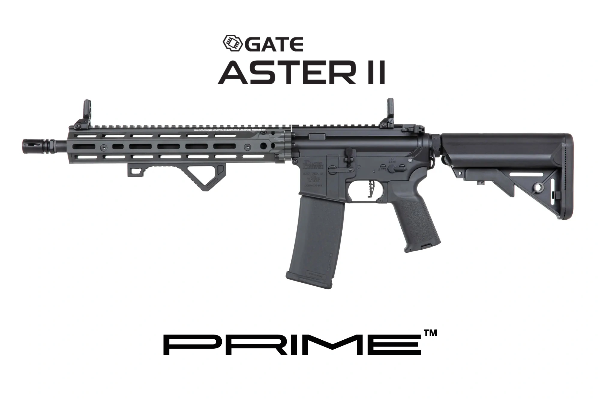 Karabinek ASG Specna Arms Daniel Defense® RIS III 12.5'' SA-P28 Prime™ BLDC™ Aster II ETU Szary OD-G-SPE-01-043659-00 asgbox.pl Karabinek ASG Specna Arms Daniel Defense® RIS III 12.5'' SA-P28 Prime™ BLDC™ Aster II ETU Szary - obrazek 6