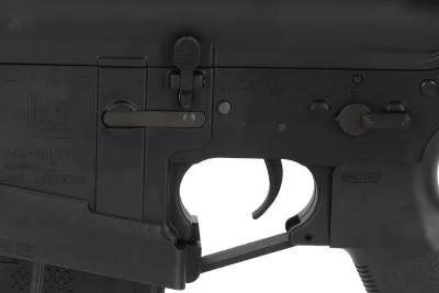 Karabinek ASG King Arms x Lancer Systems L15 LCH7 15" Faux Carbon Czarny - obrazek 4
