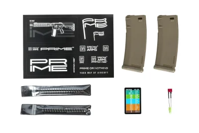 Karabinek ASG Specna Arms RRA SA-P14 Prime™ HAL™ ETU Heavy Ops Stock Wersja High Torque Half-Tan - obrazek 7