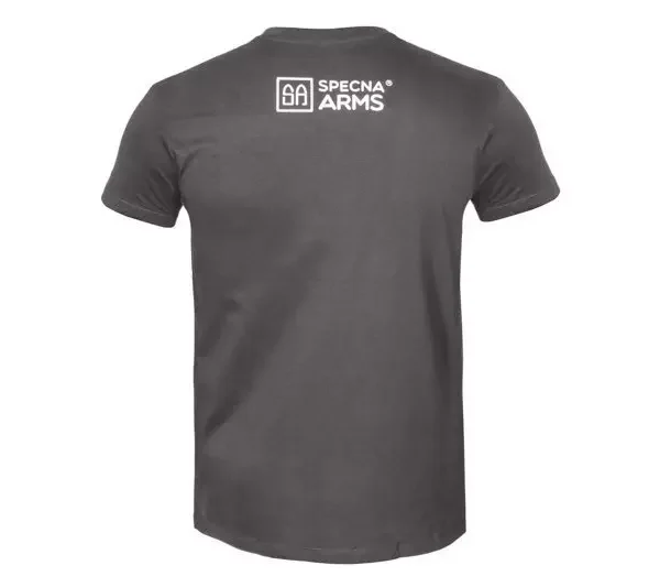 asgbox.pl - Koszulka Specna Arms - Your Way Of Airsoft 03 - szara/biała