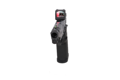 Arcturus Hi-Capa Vanguard 4.3" Pistolet GBB (Optics Ready/Kolimator ARS-1/Kompensator) - Czarny - obrazek 3