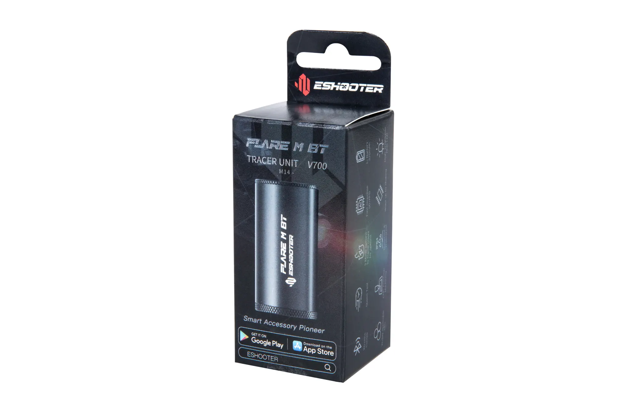 Tłumik Tracer E-Shooter FLARE M BT Czarny OD-G-ESH-09-040024-00 asgbox.pl Tłumik Tracer E-Shooter FLARE M BT Czarny - obrazek 6