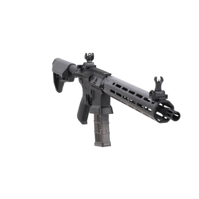 asgbox.pl - Karabinek ASG King Arms x Lancer Systems L15 LCH7 12" Real Carbon Czarny
