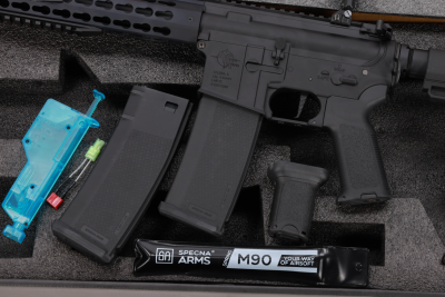 Karabinek ASG Specna Arms RRA SA-E07 EDGE™ HAL 2 ETU Light Ops Stock Gen. 2 Czarny - obrazek 9