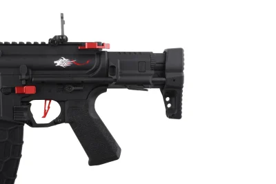 Replika karabinka Avalon Leopard CQB - Black/Red - obrazek 10