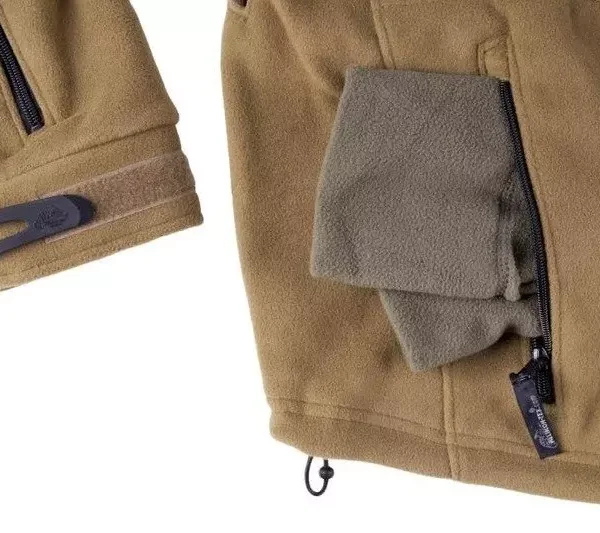 asgbox.pl - Bluza polarowa Liberty - olive green / czarny
