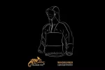 Kurtka Windrunner Windshirt - czarna - obrazek 2