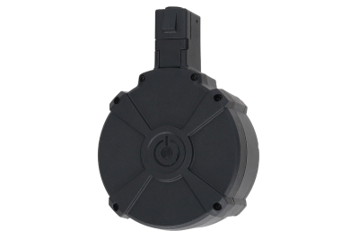 Specna Arms magazynek bębnowy 850 kulek elektryczny do SA-J20 AEG - Czarny - obrazek 4