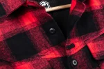 Koszula flanelowa Emerson Gear Blue Label Longicorn Czarno-czerwona - obrazek 4