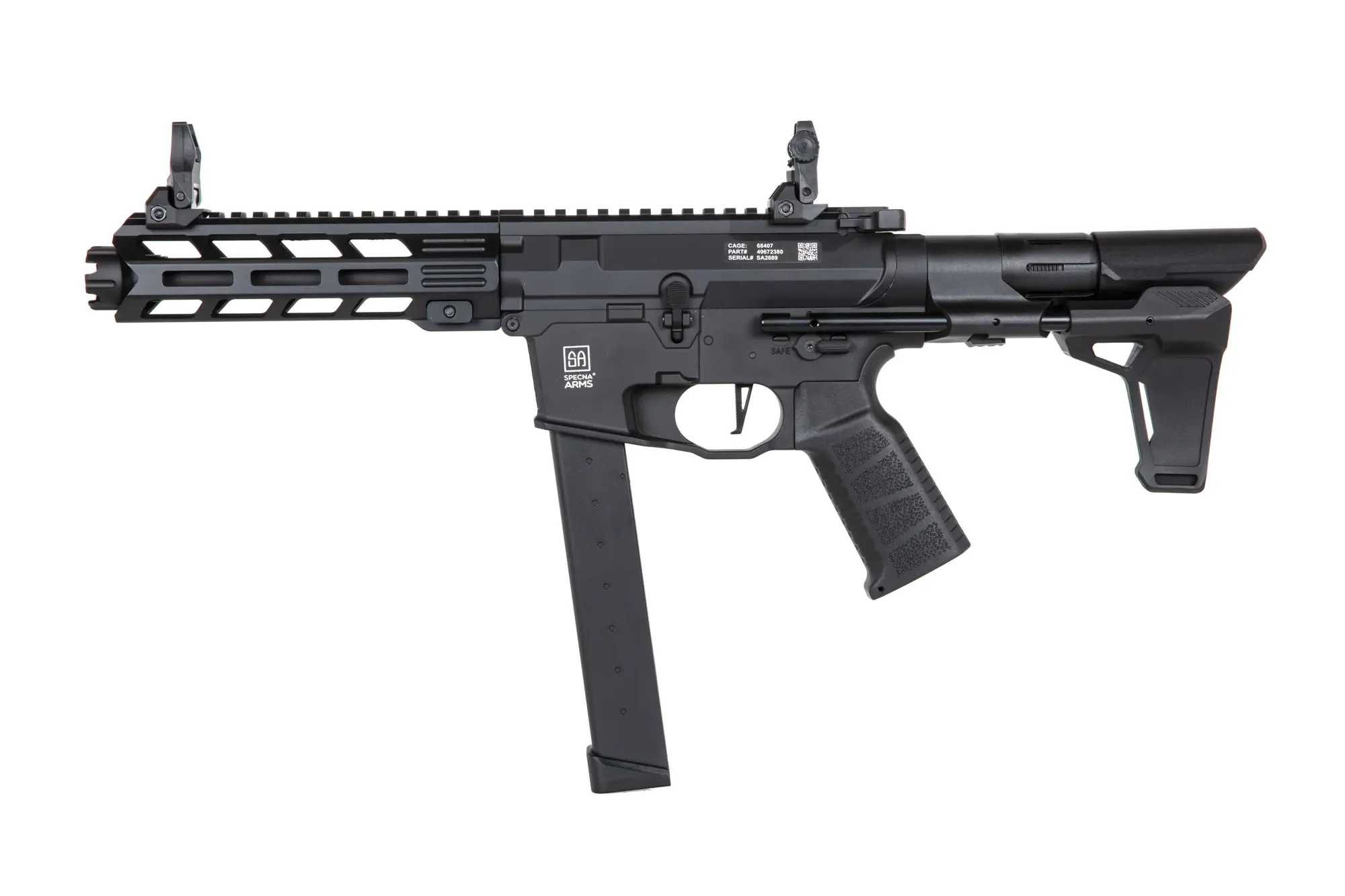 Pistolet maszynowy ASG Specna Arms SA-X10 EDGE™ High Speed (30 rps) (OUTLET) OD-G-OUT-72-038448-00 asgbox.pl Pistolet maszynowy ASG Specna Arms SA-X10 EDGE™ High Speed (30 rps) (OUTLET) - obrazek 5
